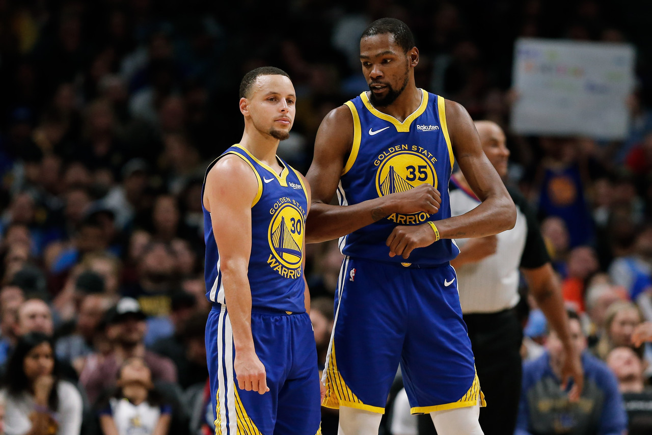 你會永遠活在庫里陰影下！KD：在我幻想的NBA世界里我就是GOAT