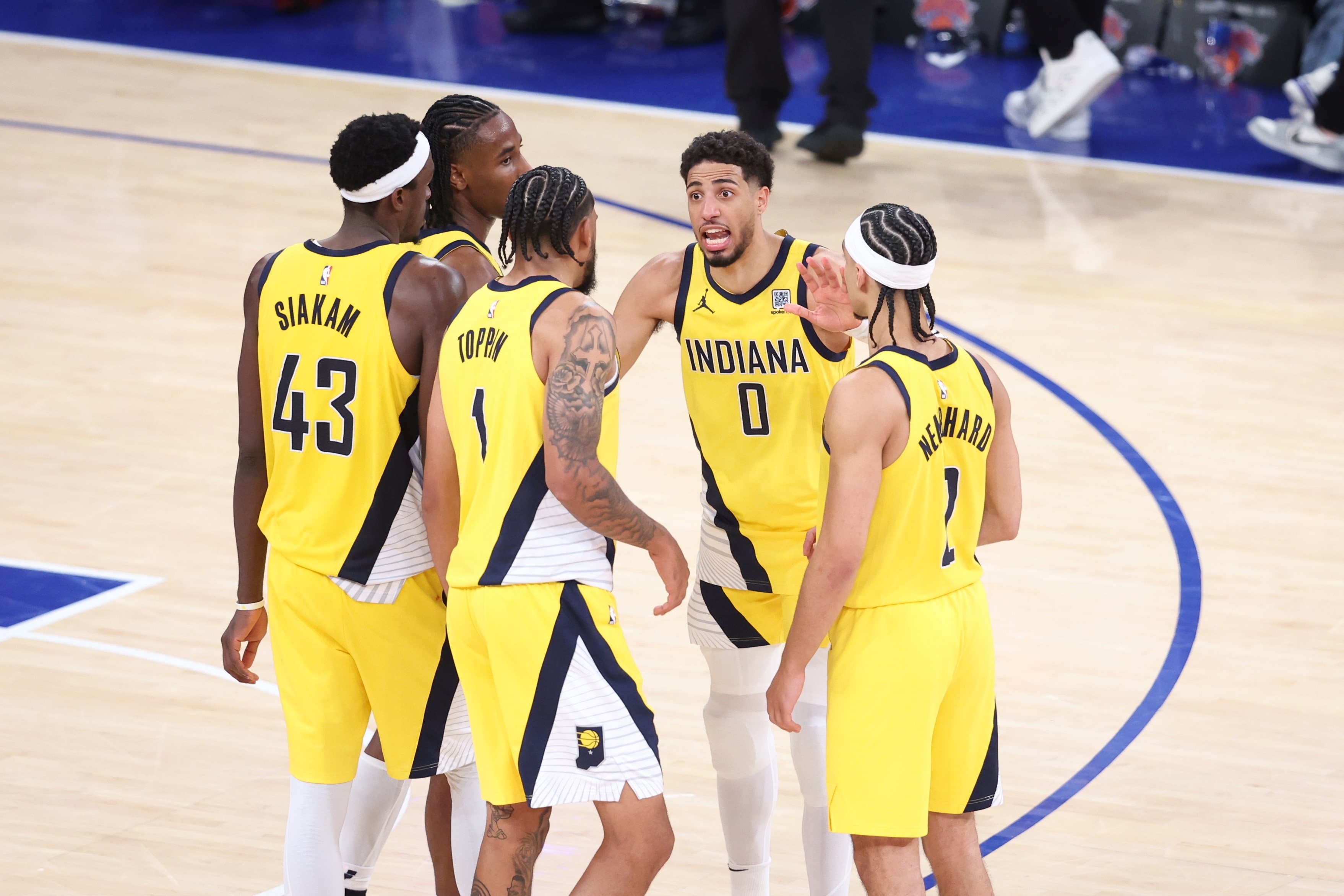 個(gè)個(gè)都能打！步行者單個(gè)季后賽8名球員得分200+ NBA歷史首隊(duì)