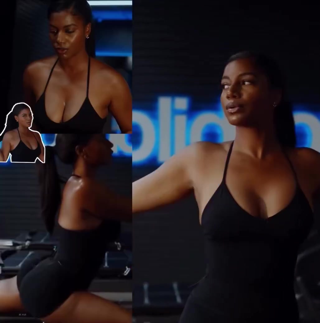 身材相當(dāng)炸裂！美女NBA場邊記者曬保持傲人身材的鍛煉視頻