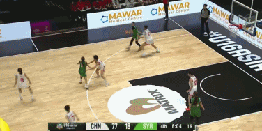不容易！敘利亞U16女籃下半場(chǎng)被中國(guó)隊(duì)打出36-0之后終于得分