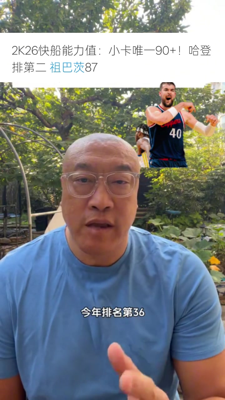 馬?。鹤姘痛娜ツ隂](méi)進(jìn)前100名&今年排第36 他才是最快進(jìn)步球員